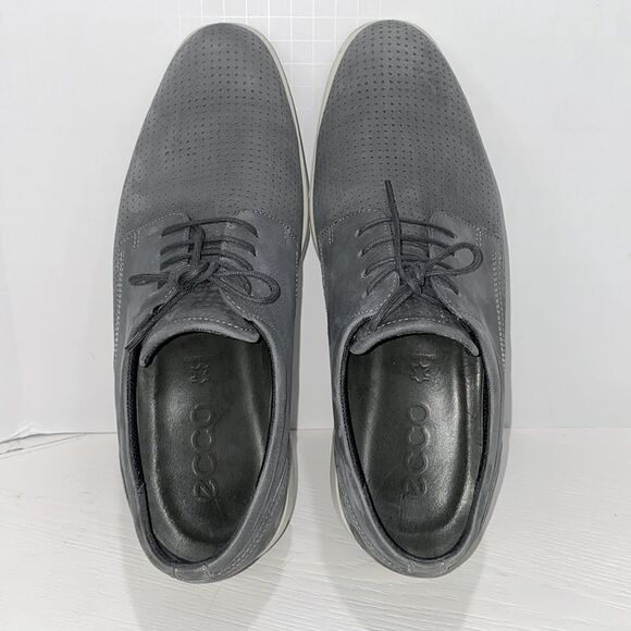 Ecco Walker Stock Point Men\'s Nubuck Suede Leather Tie Oxford Size 41 main image 6